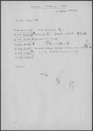 Berkheim: Visitationsbericht mit Pfarrbericht 1951