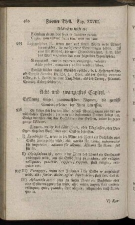 Acht und zwanzigstes Capitel.
