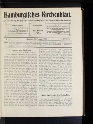 4. Sonntag nach Epiphanias
