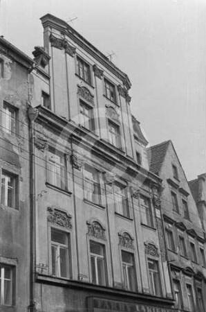 Fassade eines Bürgerhauses in Hirschberg
