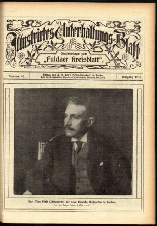 Ausgabe vom Sonntag, den 17. November 1912.