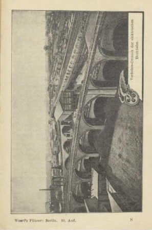 Verkehrs-Dreieck der elektrischen Hochbahn