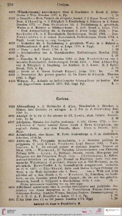 Curiosa (Nr. 4625 - 4848)