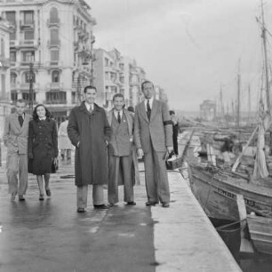 Griechenland. Thessaloniki. Am Hafen.
