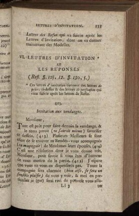 VI. Lettres D'Invitation Et Les Réponses.