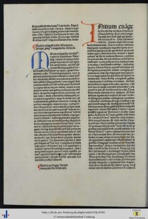 Prologus in evangelium secundum Marcum