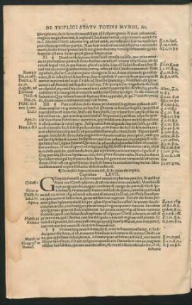 De triplici statu totius mundi ... Capitulum LXVII.