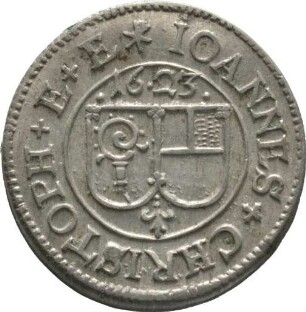 Münze, 2 Kreuzer, 1/2 Batzen, 1623