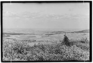 Blick vom Valtenberg n. Bautzen
