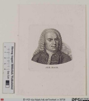 Bildnis Johann Sebastian Bach