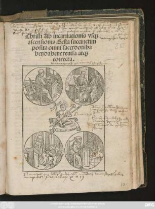 Christi Ab incarnationis vs#[que] || ascensionis Gesta succinctim || posita omni sacerdoti ha||benda bene reuisa at#[que] || correcta.||