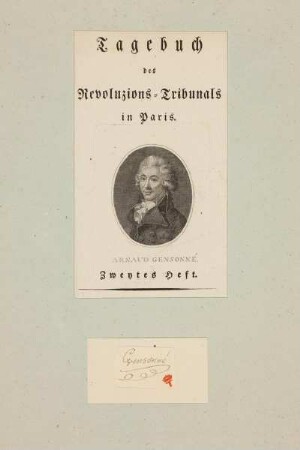 Bildnis des Arnaud Gensonné