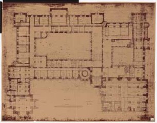 Königliches Residenzschloss Posen, Posen: Grundriss UG 1:100