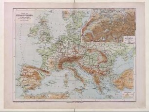 Karte von Süd- & West-Europa