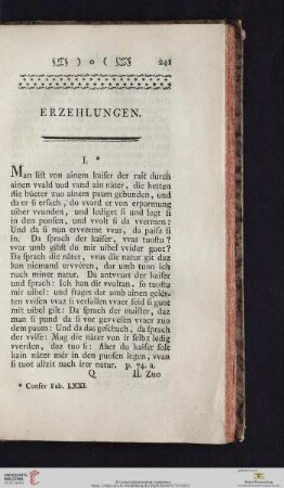 Erzehlungen