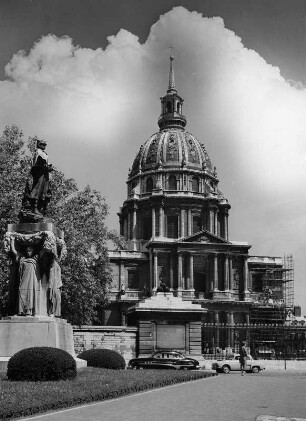 Paris. Dôme des Invalides. Église des Soldats (1677-1706; J. H. Mansart)