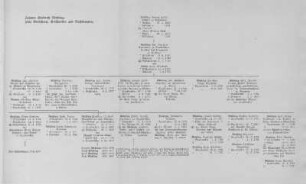 Johann Friedrich Röchling, seine Vorfahren, Geschwister und Nachkommen.
