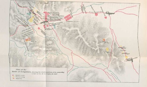 Plan of the Battle of Sekigahara