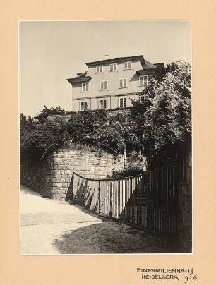 Haus Schnerler, Heidelberg: Eingang, Aufgang
