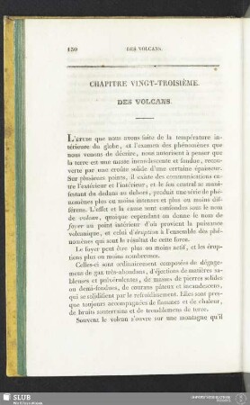 Chapitre vingt-troisième. Des volcans