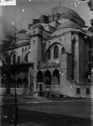 Süleymaniye-Moschee : Blick auf das Hauptgebäude der Süleymaniye-Moschee in Istanbul