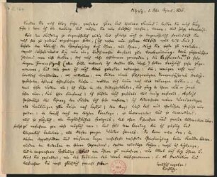 Brief an Louis Spohr : 08.04.1835