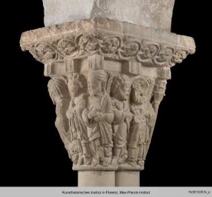 Kapitell mit Auferweckung des Lazarus - N10PP09