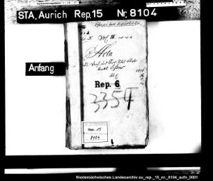 Die Genehmigung des Voranschlages und der Abrechnung der Esenser Deich- und Sielkasse