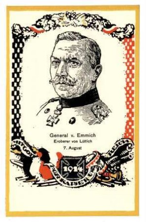 Nr. 22: General von Emmich ...
