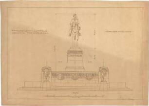 Pfann, Paul; Nürnberg; Prinzregent-Luitpold-Denkmal - Ansicht