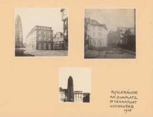Post, Frankfurt/Main: Perspektivische Ansicht und Modellansicht