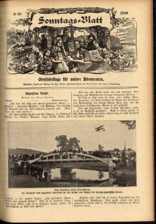 Ausgabe vom Sonntag, den 18. September 1910.