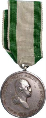 König Friedrich August I. - Medaille des Königlich Sächsischen Verdienstordens, 1. Modell