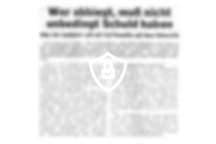 Wer abbiegt, muß nicht unbedingt Schuld haben