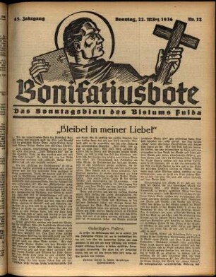Ausgabe vom Sonntag, den 22. März 1936.