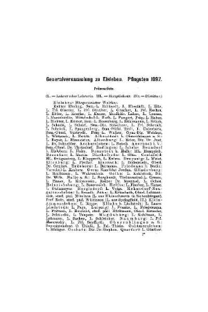 Generalversammlung zu Eisleben, Pfingsten 1897