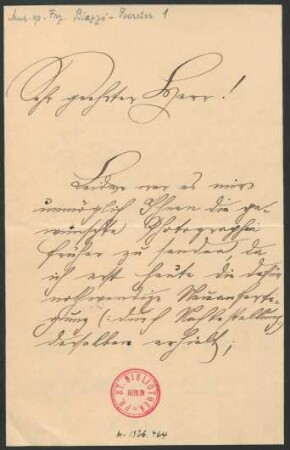 Brief an Unbekannt : 16.02.1894