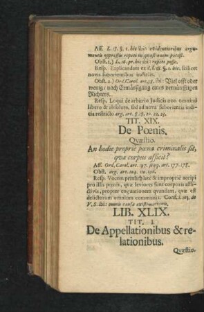 Lib. XLIX. Tit. I. - XV.