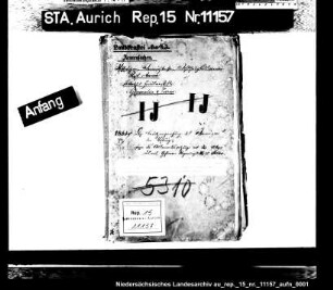 Der Tod des Geheimen Regierungsrats Sethe und die Auseinandersetzung zwischen seinen Erben und dem Sethe-Stift