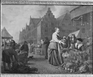 Der Gemüsemarkt zu Rotterdam