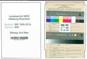Entnazifizierung Kurt Max Reissig , geb. 26.06.1900 (Baufuehrer)