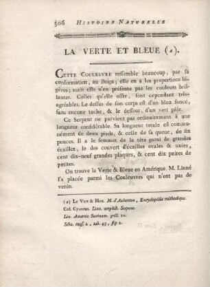 La Verte et Bleue