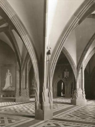 Meißen, Albrechtsburg, Inneres, Kirchensaal (Großer Saal)