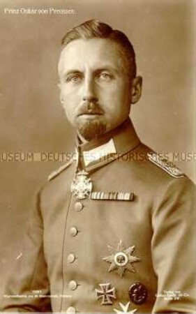 Oskar von Preußen in Uniform