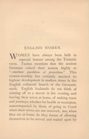 English women