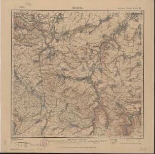 Section Kreischa aus: Topographische Karte (Meßtischblätter) Sachsen