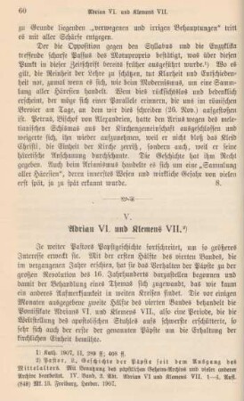 60-67 Adrian VI. und Klemens VII.