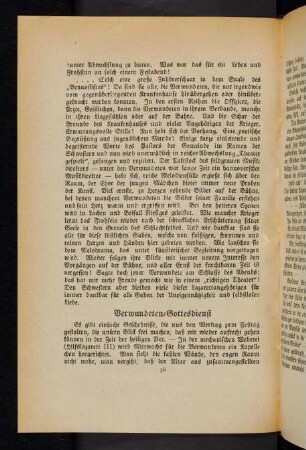 36, Verwundeten-Gottesdienst