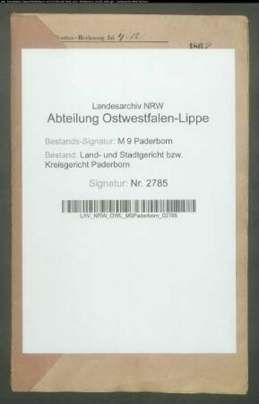 Erblasser: Deimel, Franz Josef: