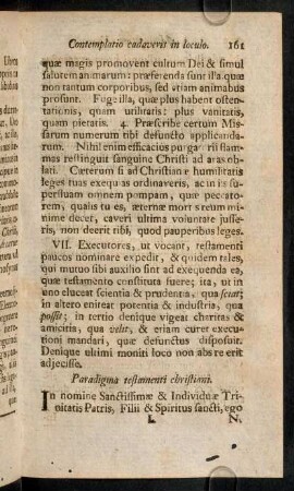 161-164, In nomine Sanctissimae & Individuae Trinitatis Patris ...